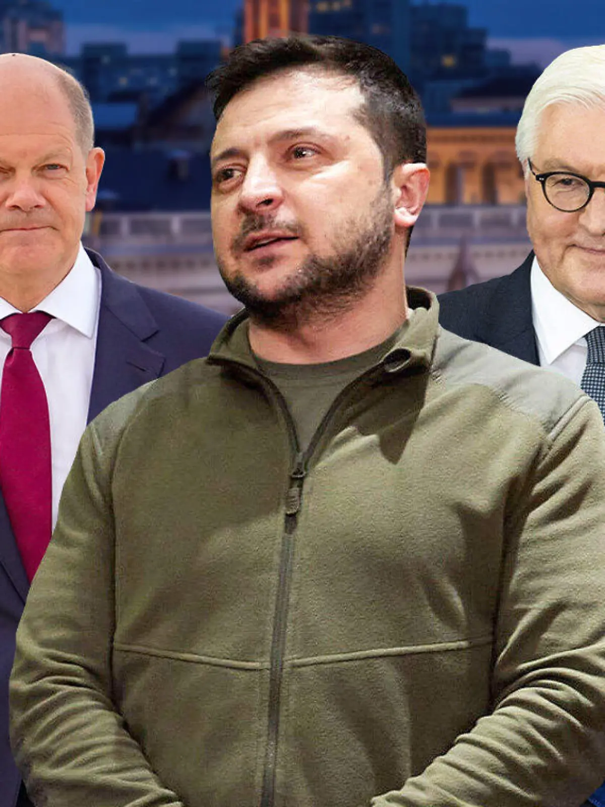 GO WEB ukraine kiew selenskyj scholz steinmeier