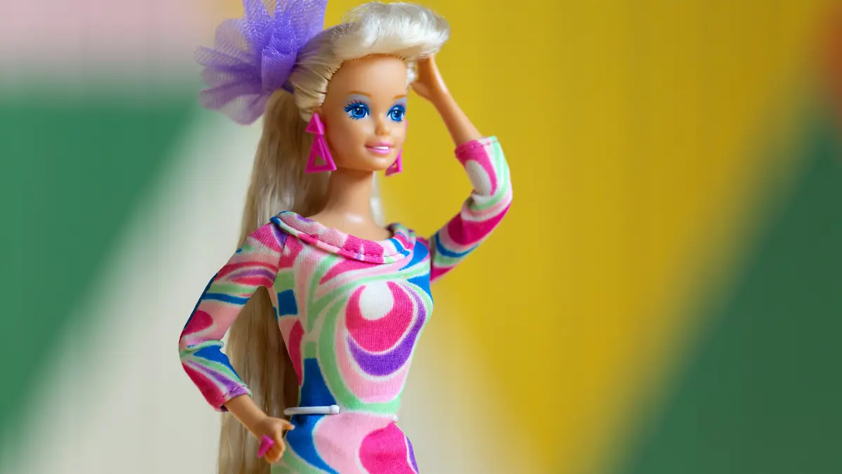 Barbiepuppe im Design Museum