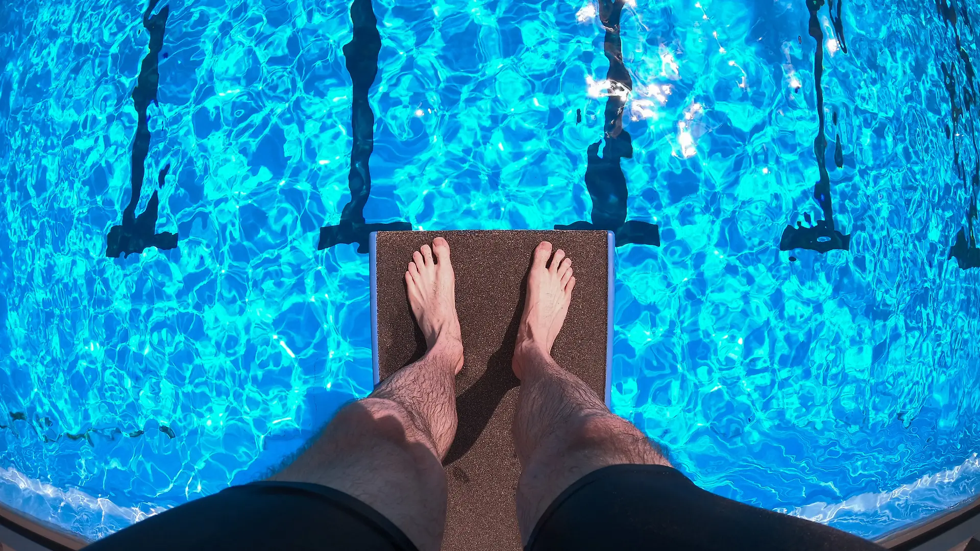 Schwimmen im Freibad