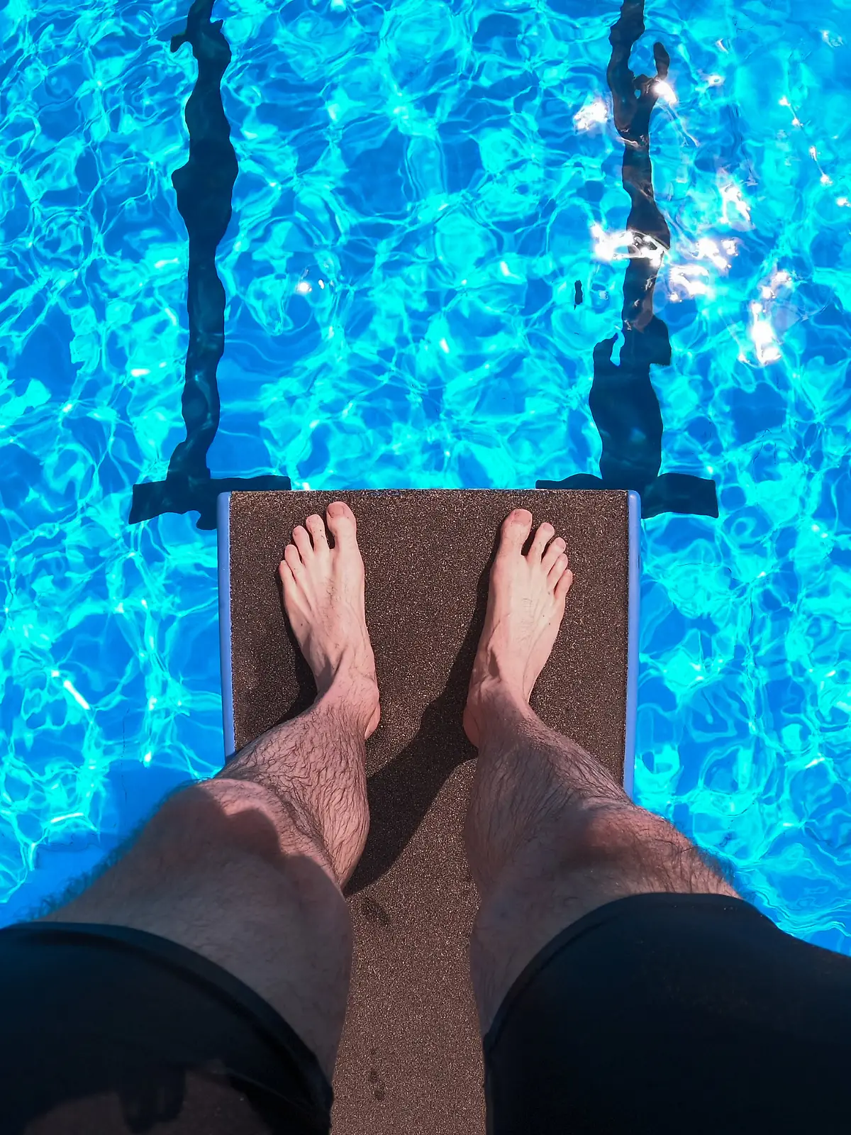 Schwimmen im Freibad