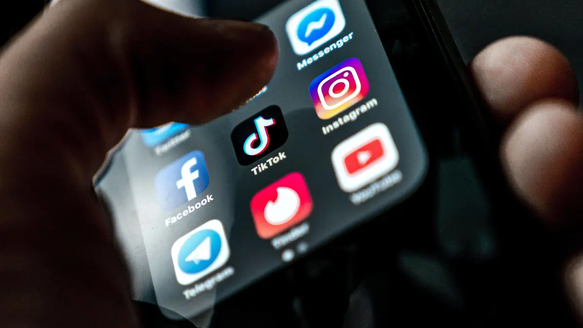 ILLUSTRATIVE - The app of the social media platform TikTok. Photo: Rob Engelaar / Hollandse Hoogte PUBLICATIONxINxGERxSUIxAUTxONLY Copyright: xHollandsexHoogtex/xRobxEngelaarx x203159609x