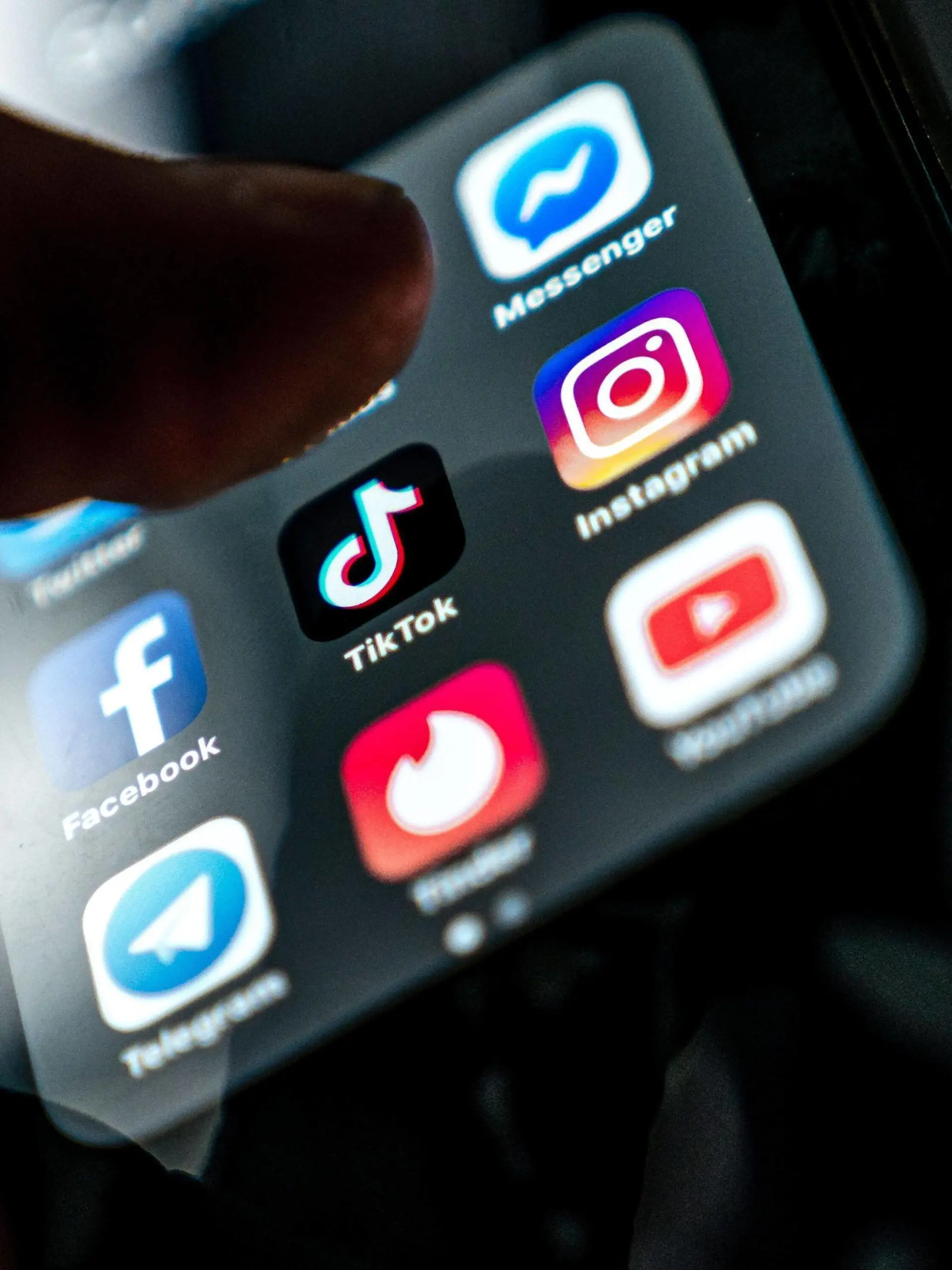  ILLUSTRATIVE - The app of the social media platform TikTok. Photo: Rob Engelaar / Hollandse Hoogte PUBLICATIONxINxGERxSUIxAUTxONLY Copyright: xHollandsexHoogtex/xRobxEngelaarx x203159609x