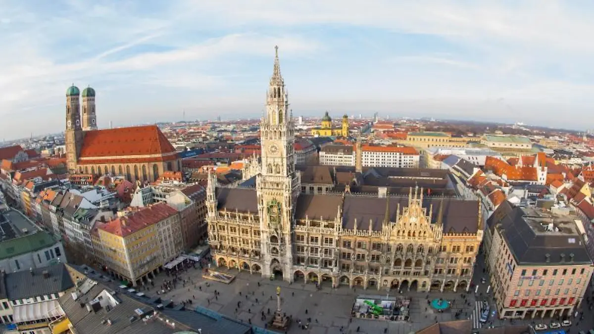 Blick über München