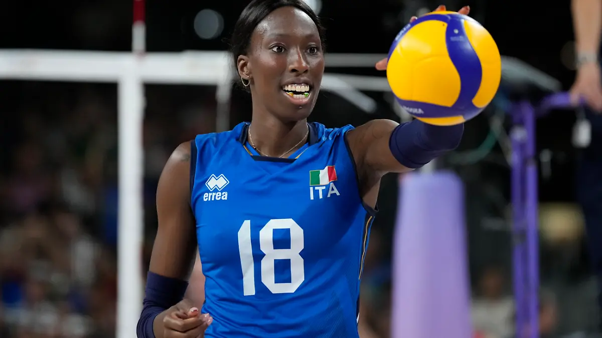 Paola Egonu bei den Olympischen Spielen in Paris.