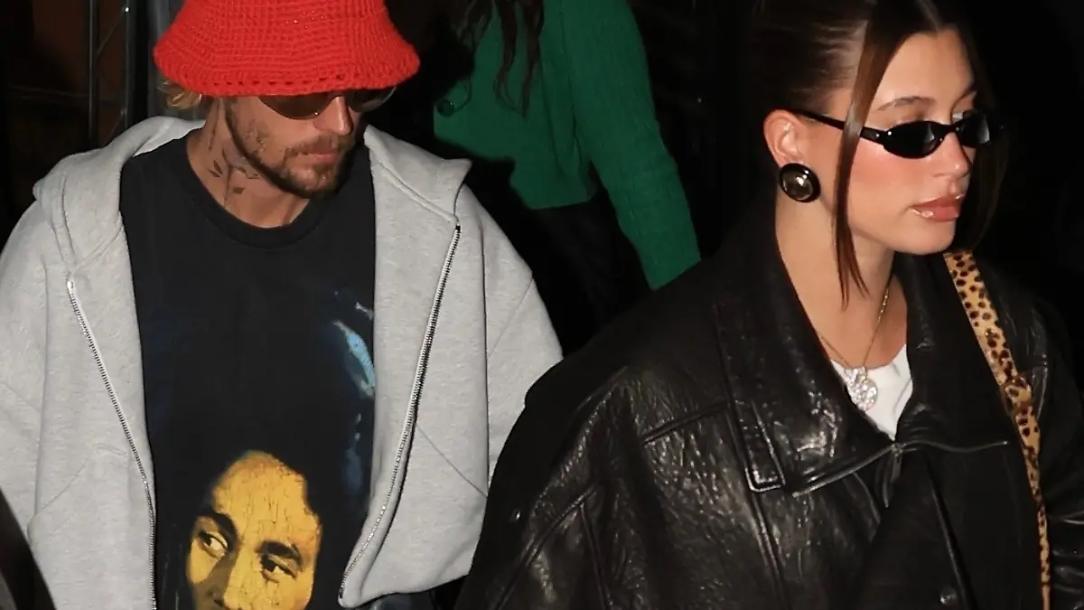 Hailey Bieber und Justin Bieber in Beverly Hills. 