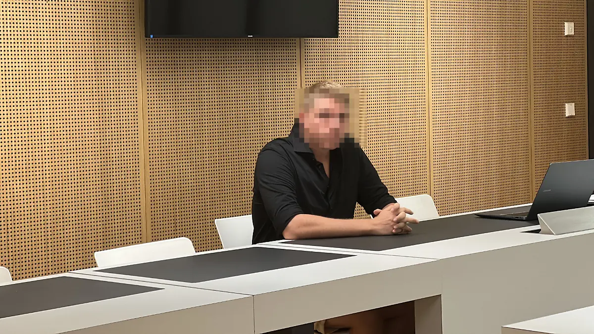 Sascha S. im Gerichtsaal