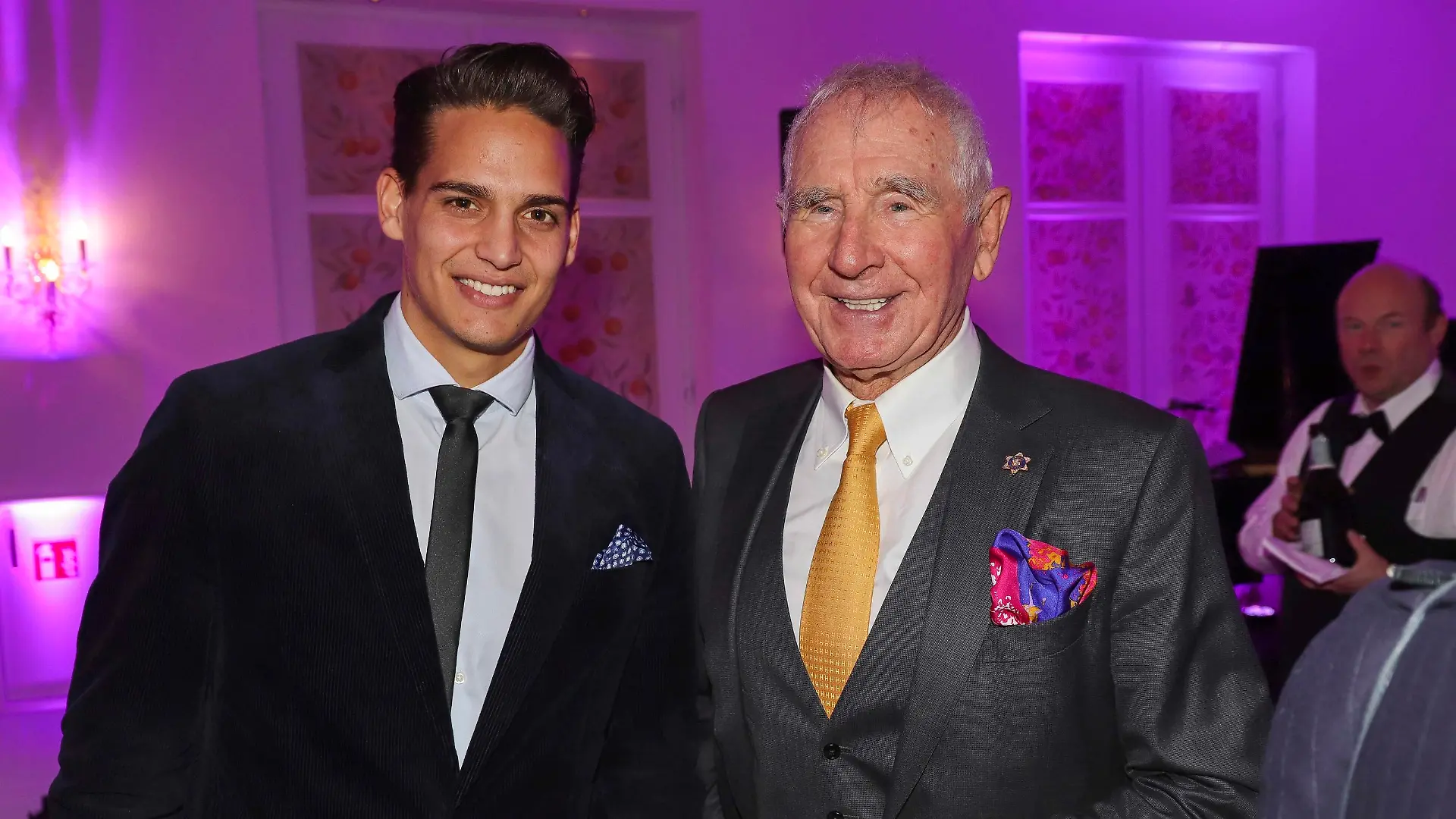 Kevin Feucht, Frederic von Anhalt, 
bei der 21.Verleihung Hamburger des Jahres 2019 von Hamburg 1 im Hotel Atlantic
am Montag 16.12.2019 in Hamburg