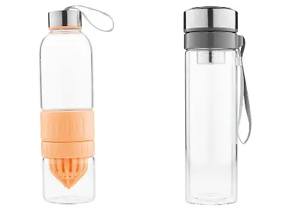 Ernesto-Trinkflasche mit Zitruspresse oder Infuser