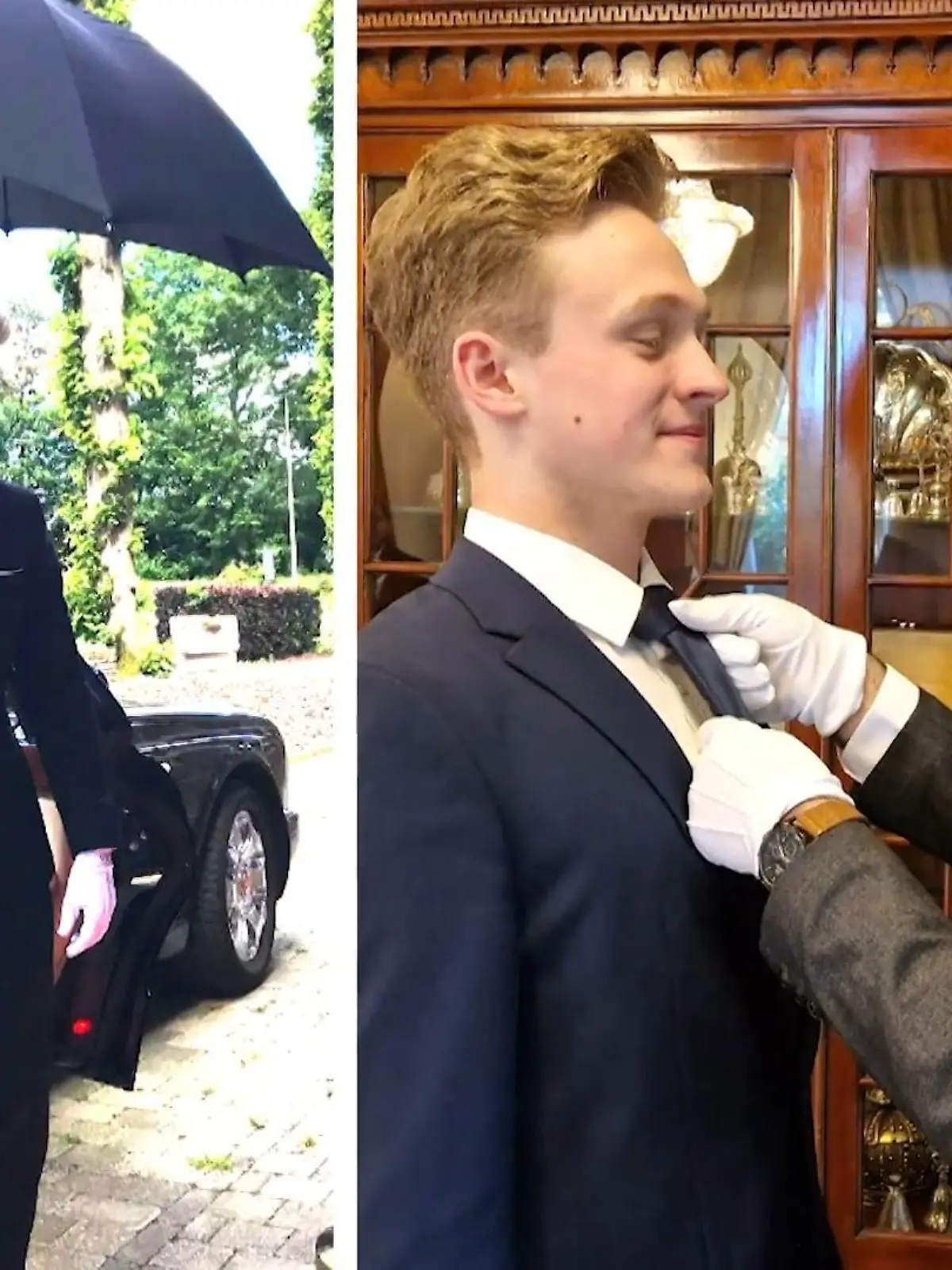 Sie führen ein Leben um anderen zu dienen: die Butler!
Und dazu kann man sich tatsächlich professionell ausbilden lassen: in Simpelveld, in der Niederlande, kurz hinter Aachen. Für 15.500 Euro bekommt man wirklich das All-inclusive Paket. Doch die Schule verlangt einiges ab: Disziplin, Gehorsam, immer lächeln, nie rennen und immer adrett gekleidet sein – doch die Ausbildung lohnt sich – auch finanziell. Wer die Schüler sind und ob sie die knallhart Ausbildung schaffen? Wir haben sie begleitet.