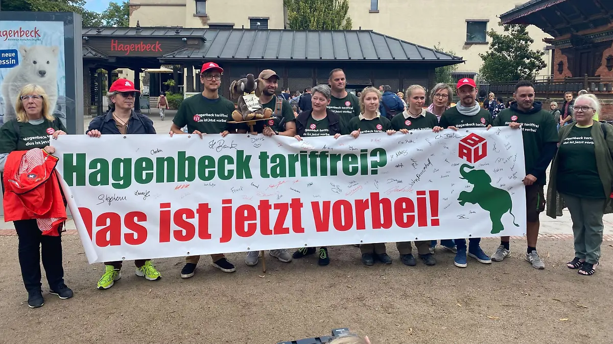 Unbefristeter Streik gefährdet das Tierwohl im Tierpark Hagenbeck.