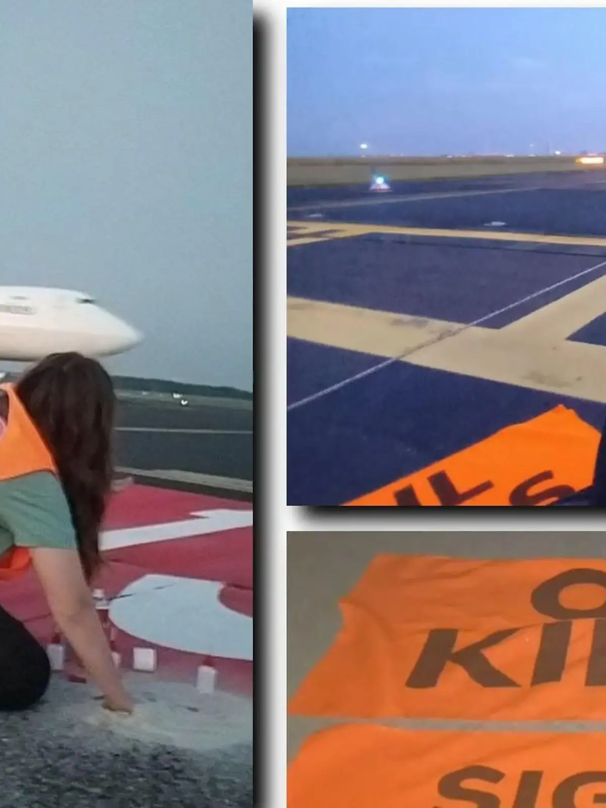 Bild zu: "Klimakleber legen Flughafen lahm"