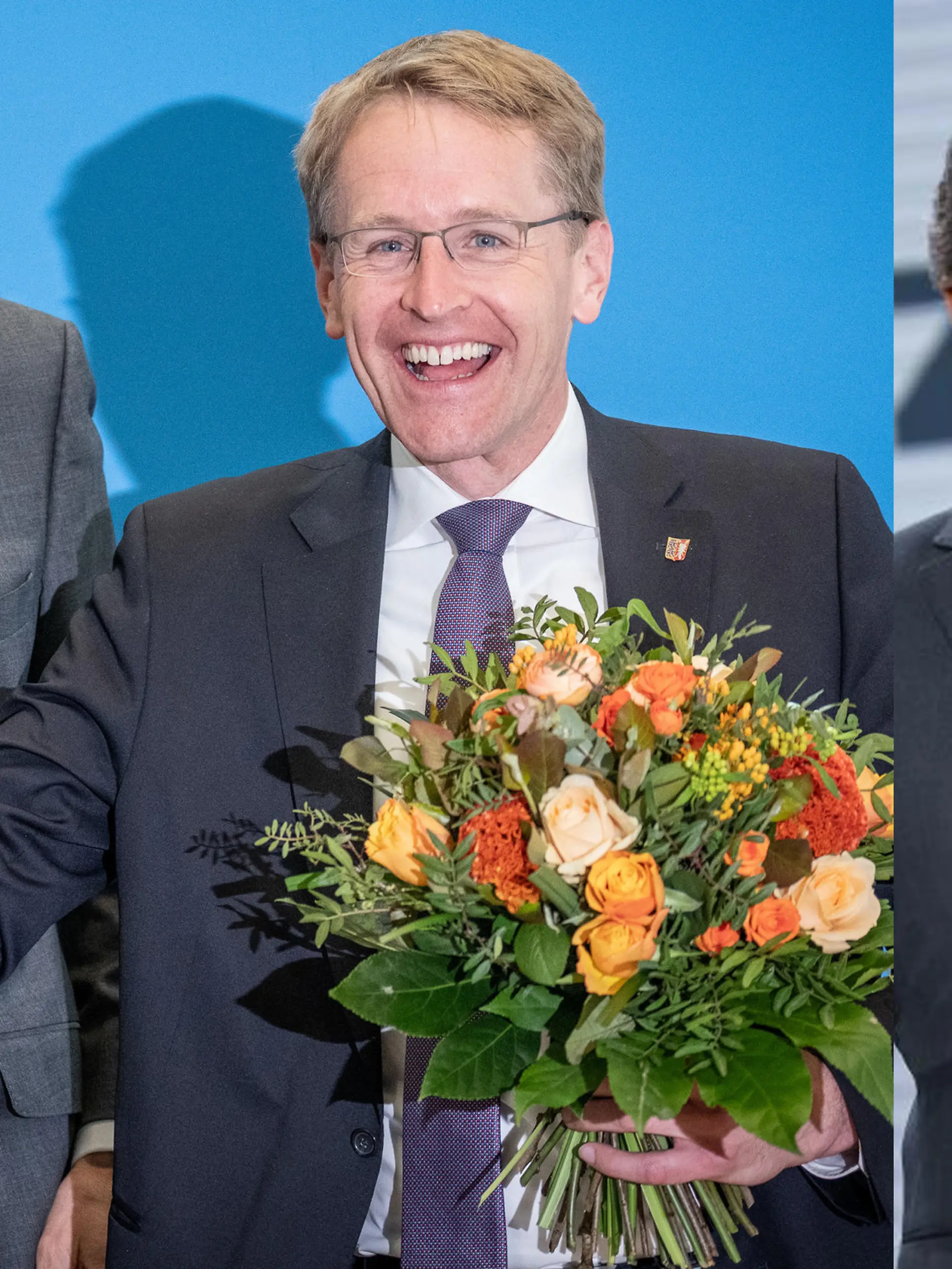 09.05.2022, Berlin: Daniel Günther (CDU), Ministerpräsident von Schleswig-Holstein, spricht bei der Pressekonferenz nach der Sitzung des CDU Bundesvorstands nach der Landtagswahl in dem nördlichsten Bundesland. Die CDU erreichte in der Wahl das beste Ergebnis. Foto: Michael Kappeler/dpa +++ dpa-Bildfunk +++
