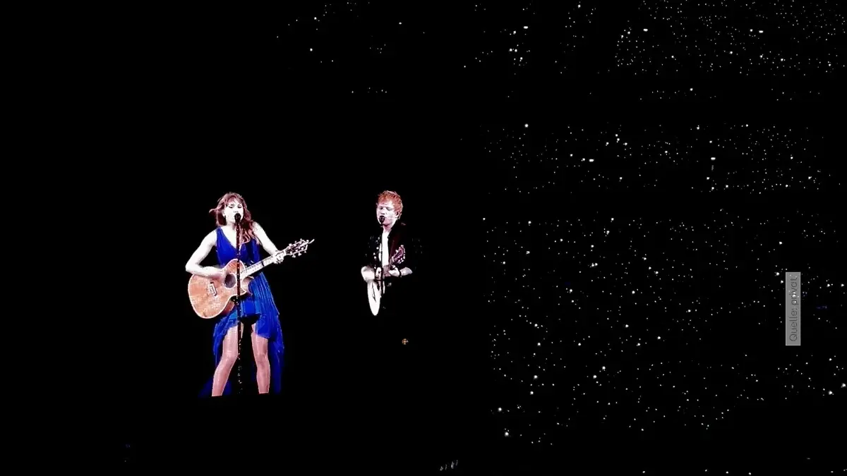 Plötzlich steht Ed Sheeran auf der Bühne MEGA-Überraschung bei Taylor Swift in London