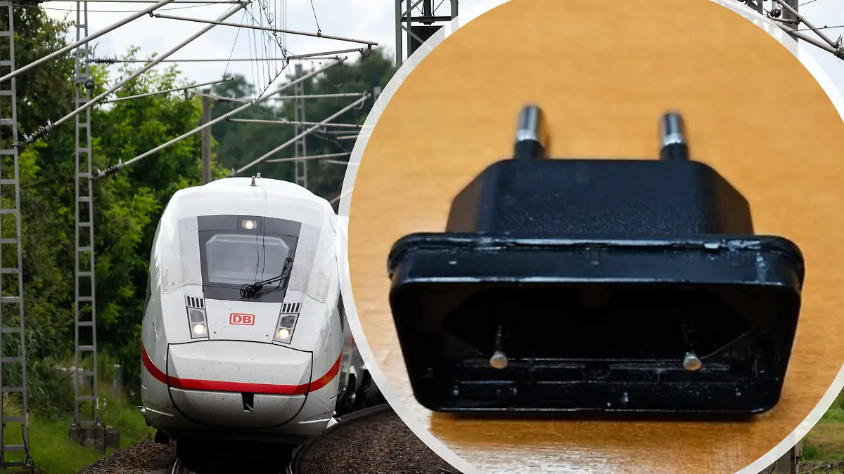 Kind verletzt sich an Adapter in ICE