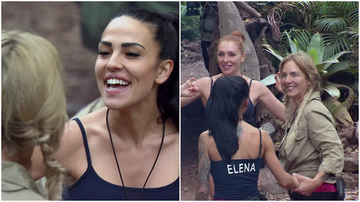 Man könnte fast meinen, dass Elena und Danni sich freuen.