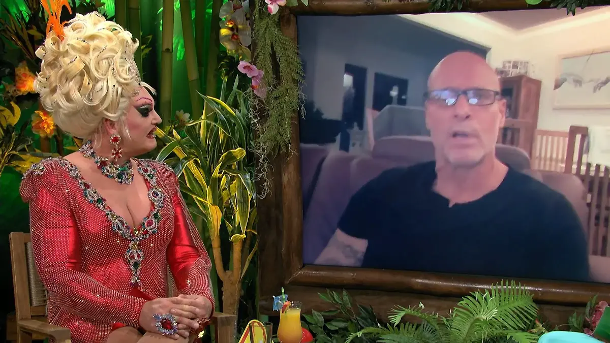 Olivia Jones gibt Thorsten Legat Anlass zum Nachdenken