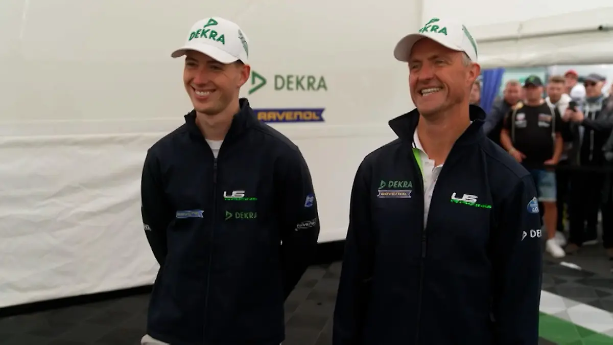 Jetzt tot ziens naast David Schumacher!