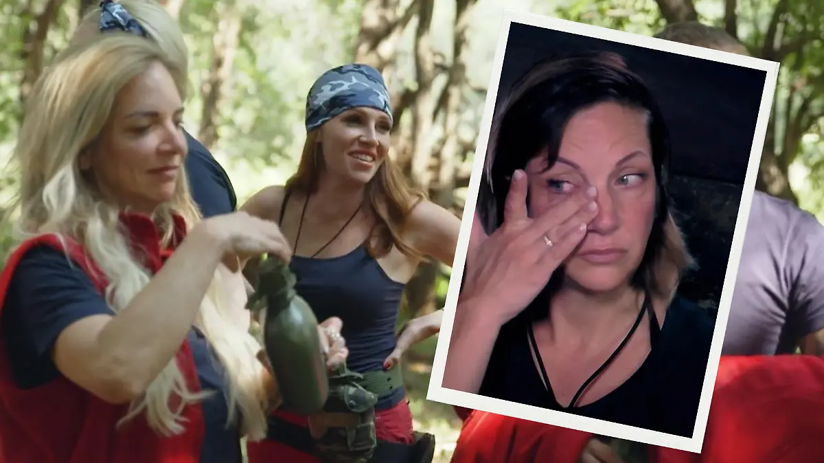 Danni Büchner im Legenden-Dschungelcamp (l.) und in Australien 2020 (r.)