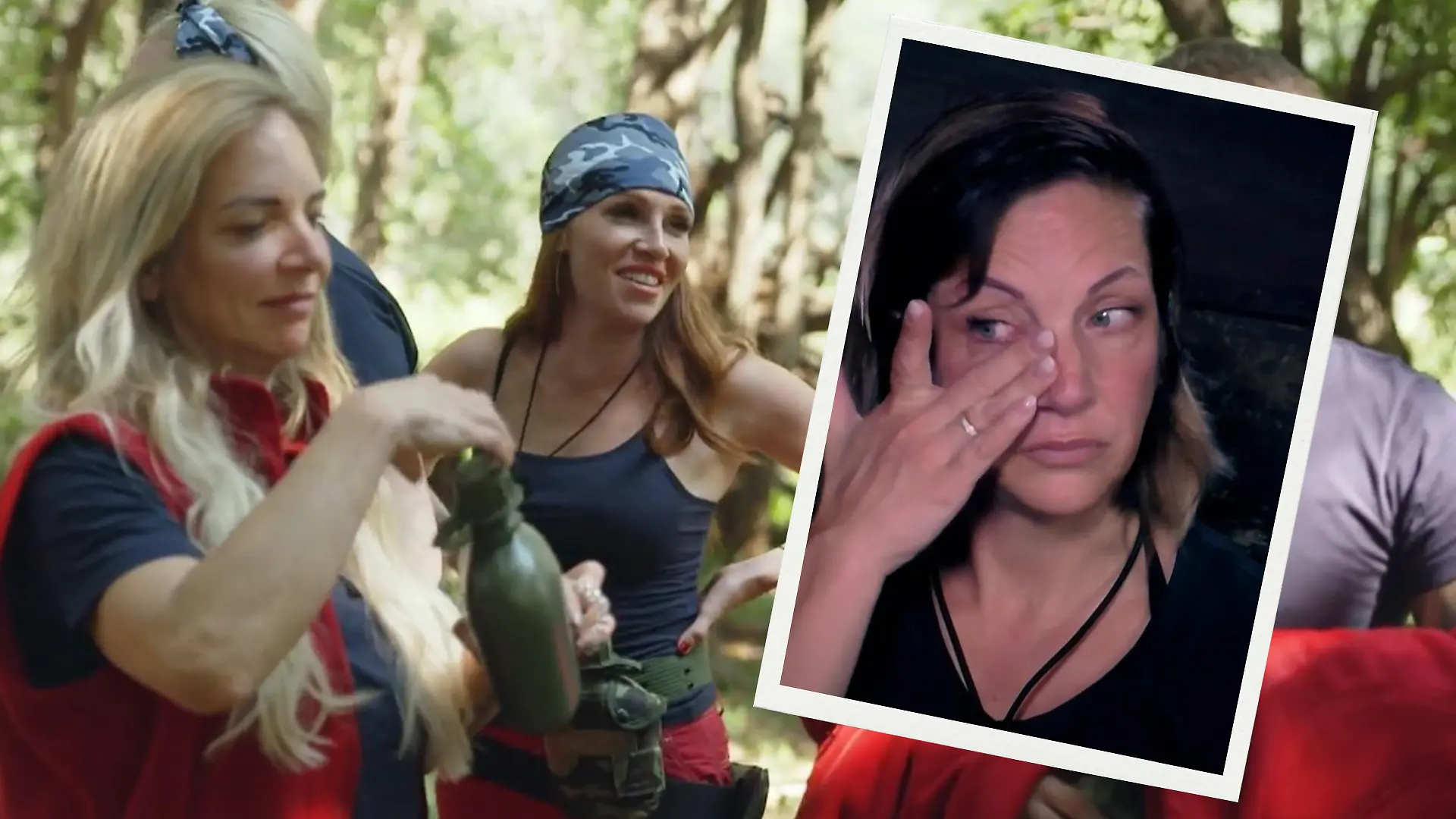 Danni Büchner im Legenden-Dschungelcamp (l.) und in Australien 2020 (r.)