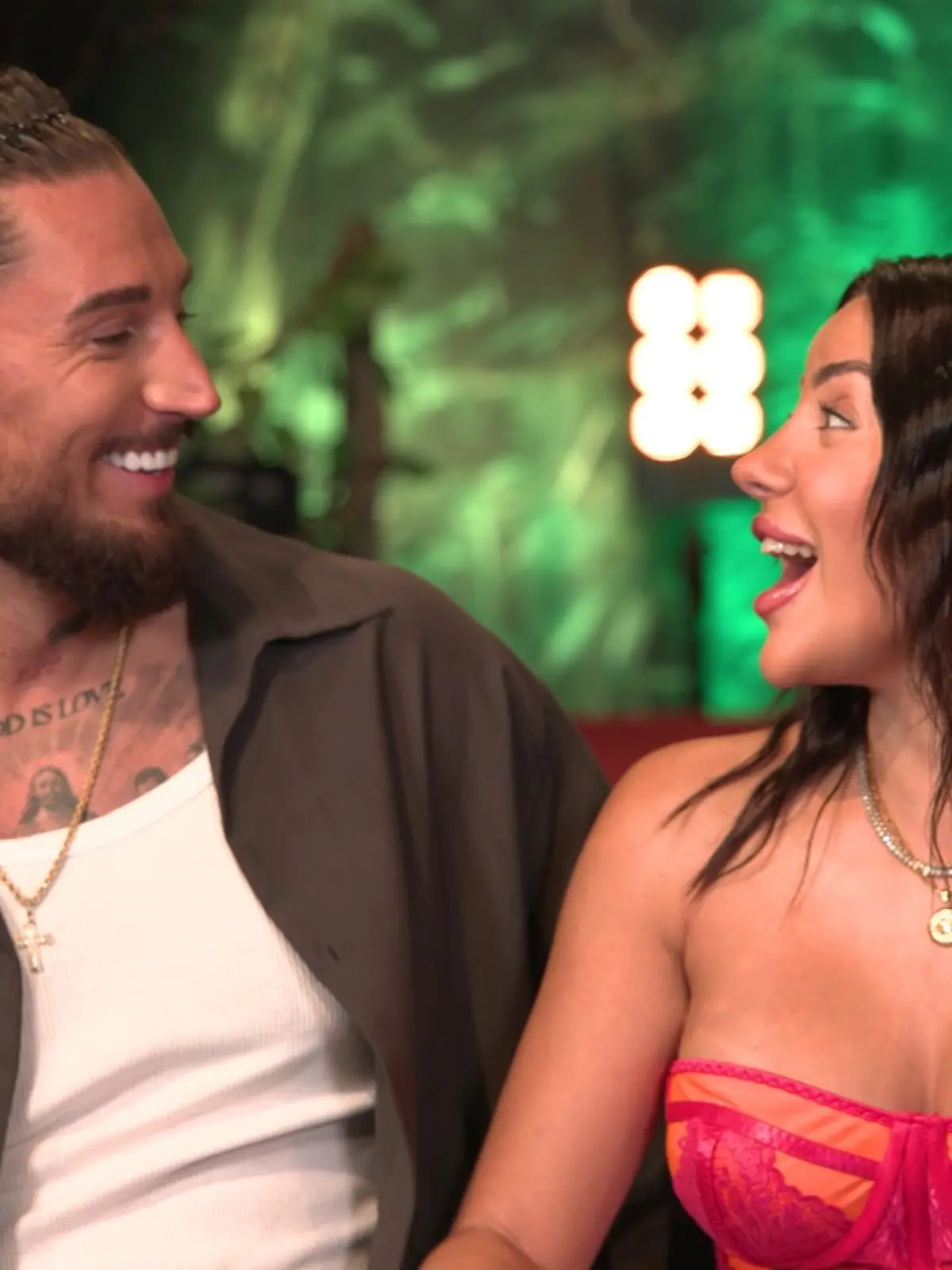 Mike Heiter und Leyla Lahouar im RTL-Interview.