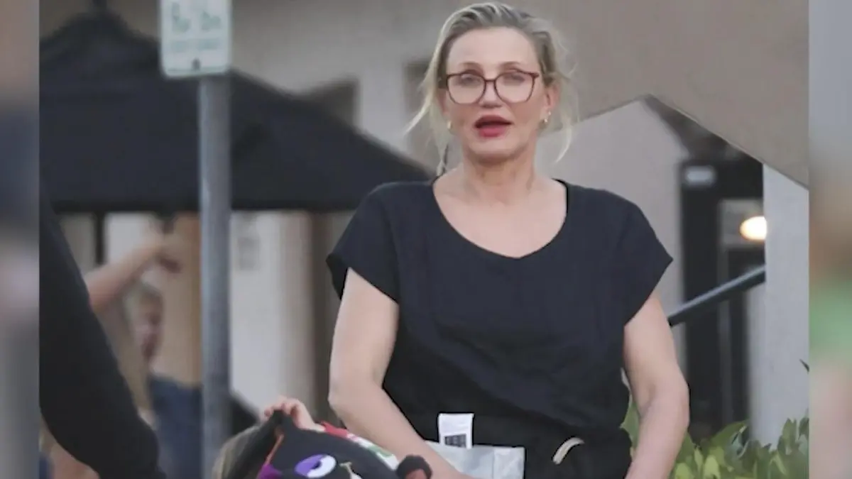 So habt ihr Cameron Diaz sicher noch nie gesehen! Seltener Anblick