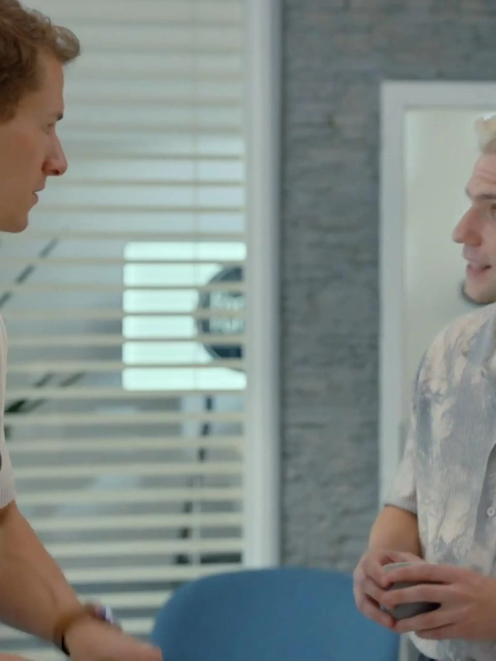 Adam (Lukas Sauer) und Moritz (Lennart Borchert)