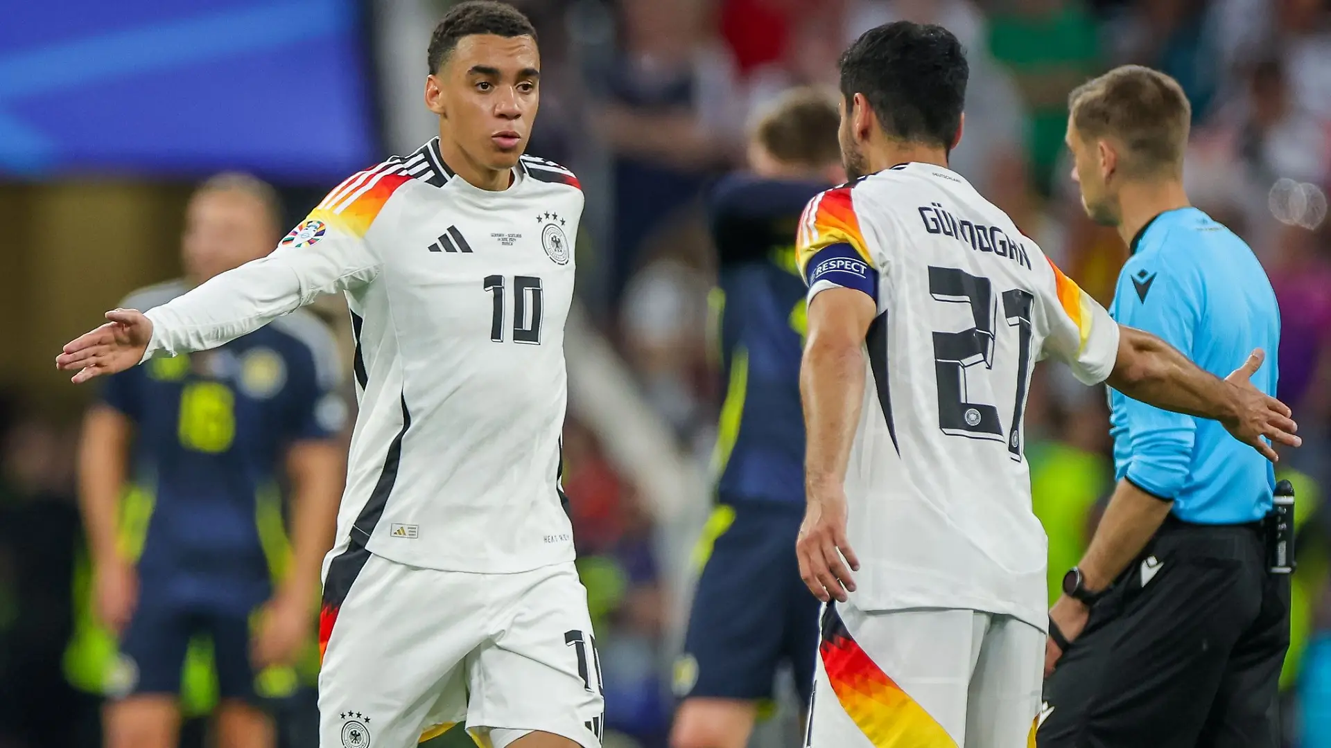 Jamal Musiala hat sich bei Ilkay Gündogan nach dessen Rücktritt aus der Nationalmannschaft bedankt. (Archivbild)