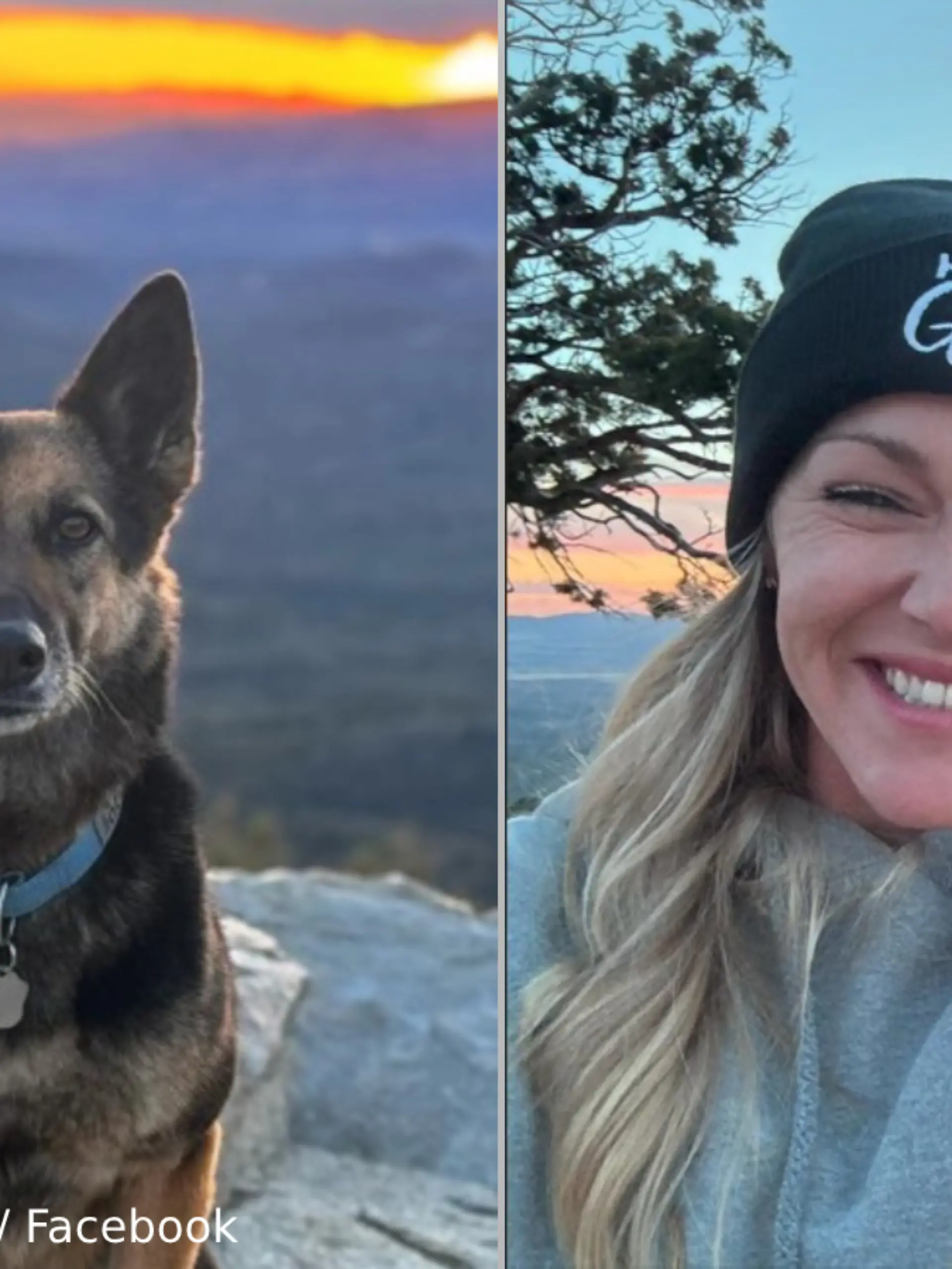 Kristin Little (r.) und Hund CJ