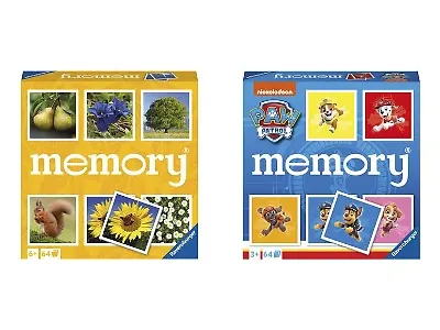 Memory mit 64 Bildkarten von Ravensburger