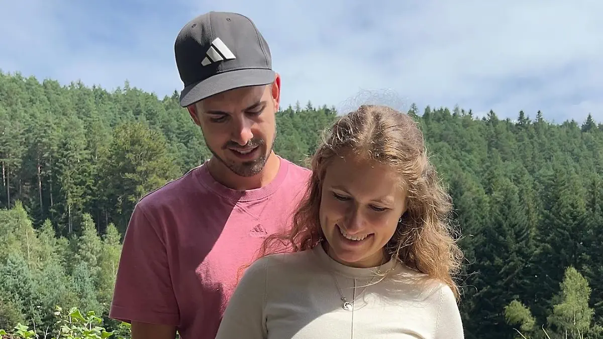 Biathletin Janina Hettich-Walz und ihr Mann Kai Walz werden erstmals Eltern.