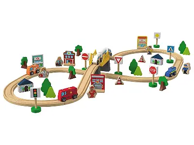 Holzeisenbahn-Set von Playtive