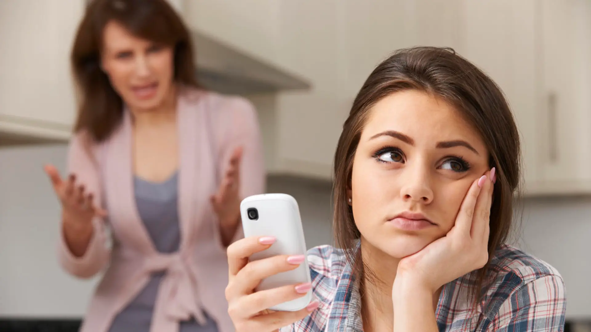 Spending too much time talking to friends