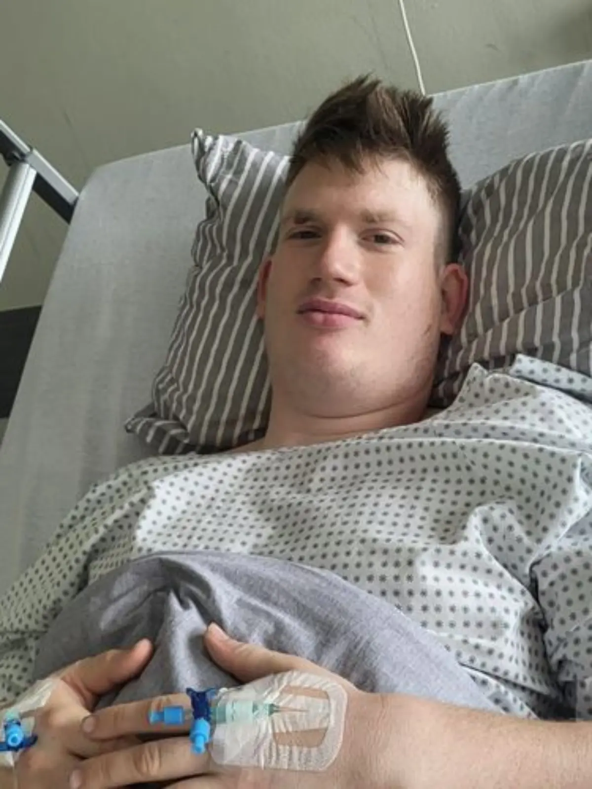 Dustin Aßhoff benötigt Immuntherapie, doch seien Krankenkasse zahlt nicht. 