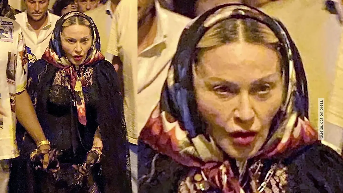 Katerstimmung bei Madonna nach ihrem 66. Geburtstag Zu tief ins Glas geschaut?