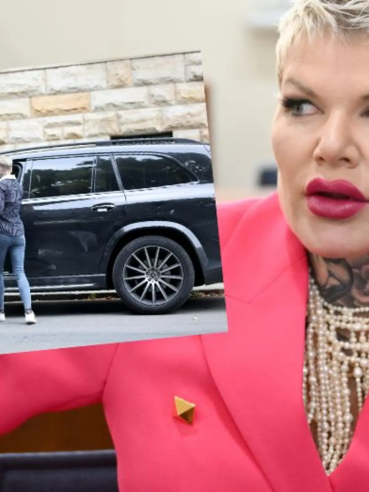 Melanie Müller wird vorgeworfen, einen gefälschten Behindertenparkausweis zu nutzen.