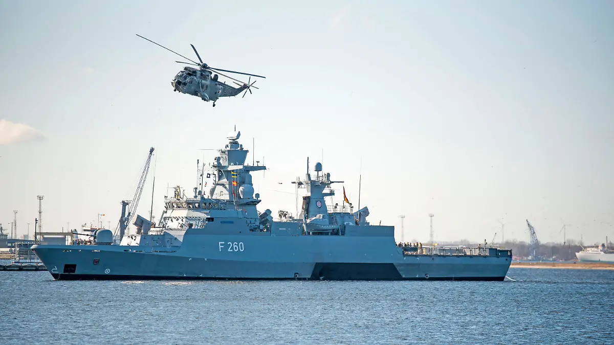 Korvette \Braunschweig\ kehrt nach Unifil-Mission zurück