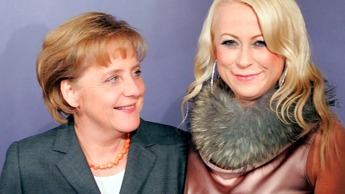 DAS kochte Jenny Elvers für Angela Merkel