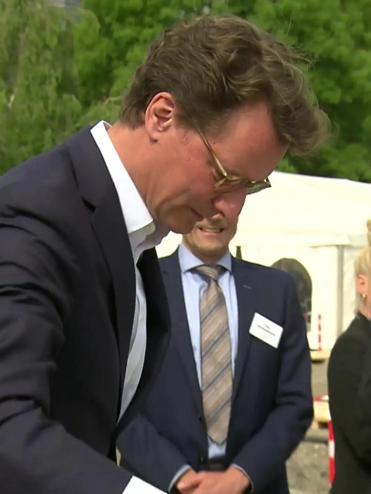 Bild zu: "Wüst zu Besuch"