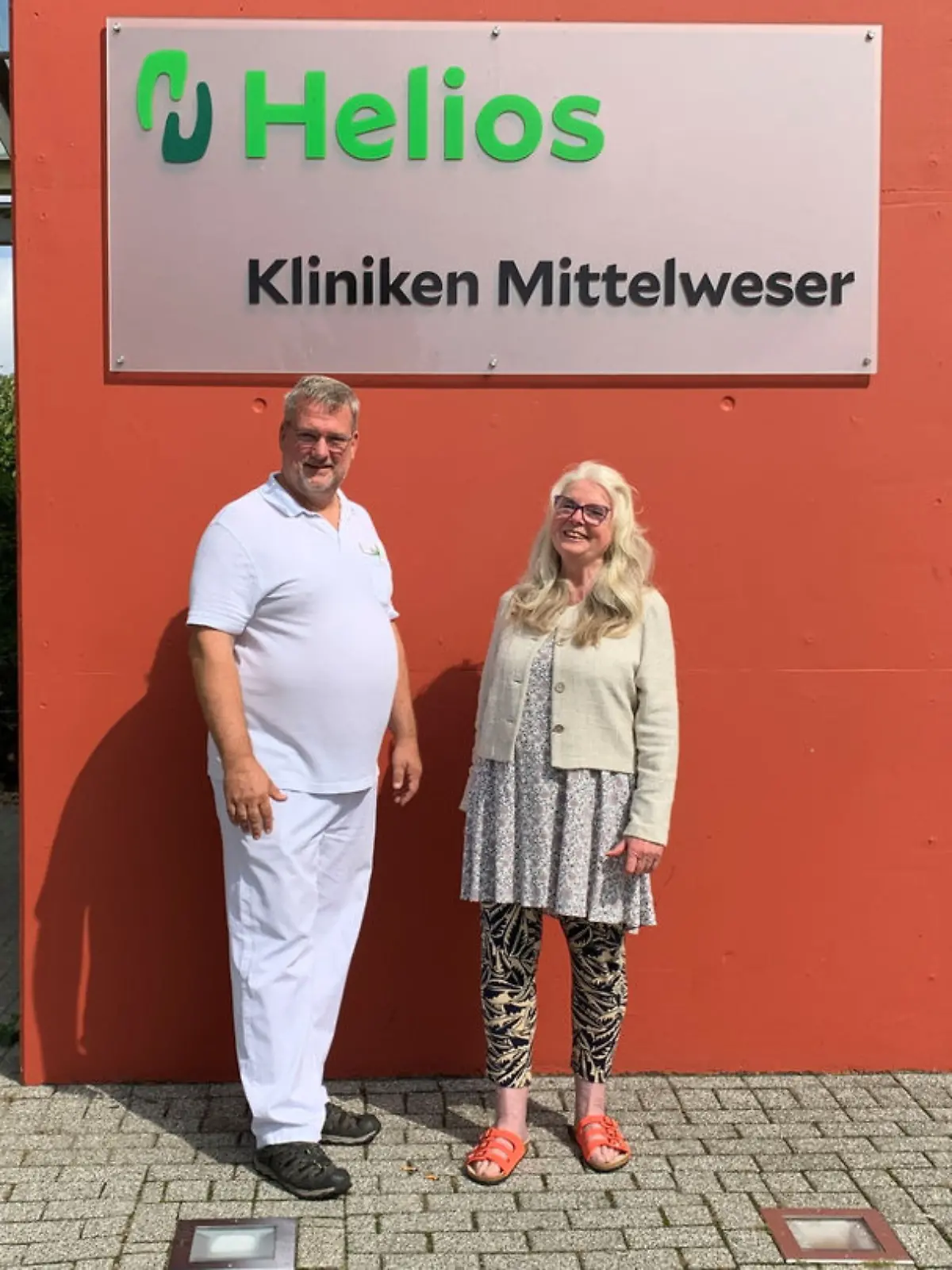 Mittlerweile kann Helga wieder lachen.
