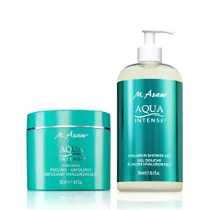 Aqua Intense Hyaluron Peeling und Duschgel Set XXL