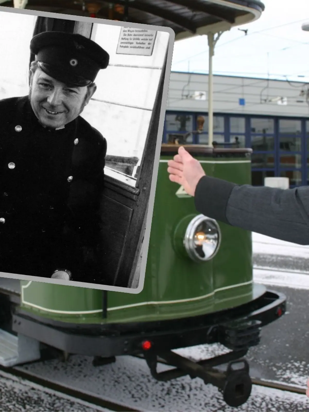 Klaus Doller arbeitet seit den 1950er Jahren bei den Verkehrsbetrieben in seiner Heimatstadt Gera - und ist noch immer mit Leidenschaft bei der Arbeit!