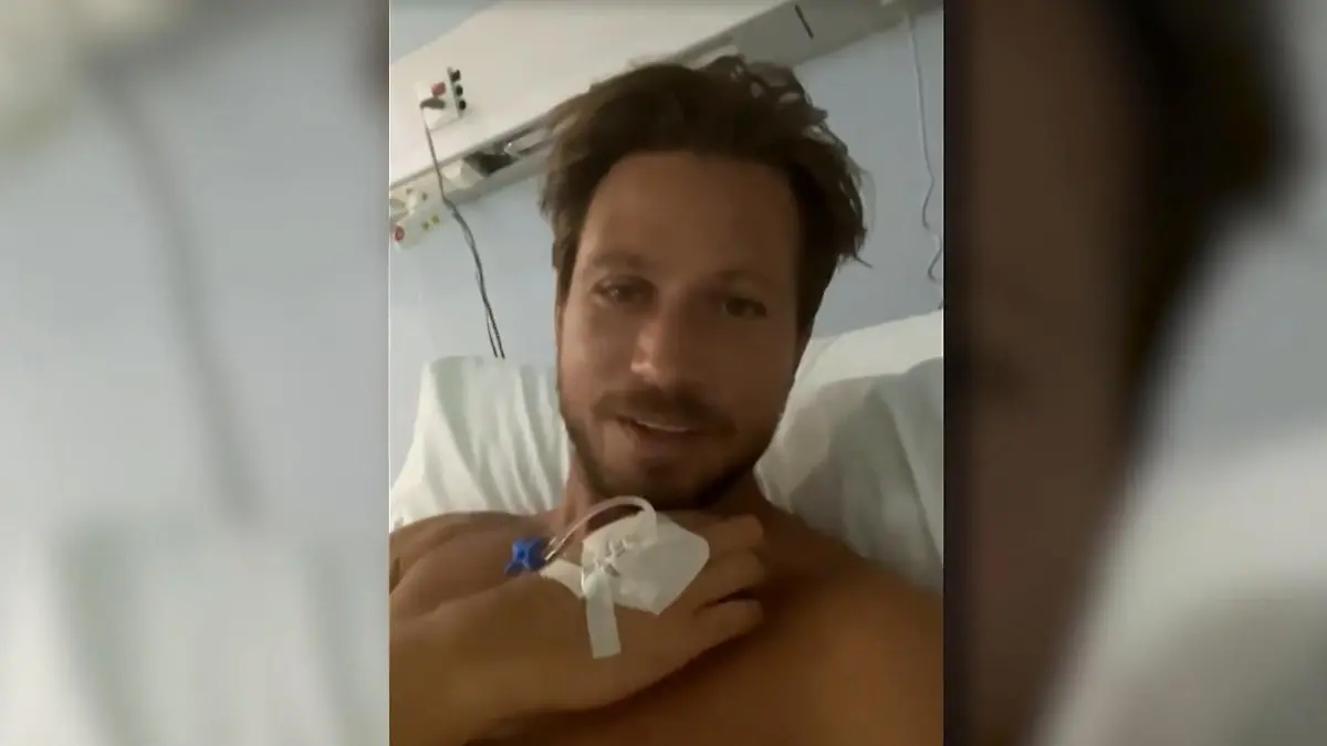 Sebastian Pannek: "Ich hatte eine Flex im Bein stecken" Schreck nach blutigem Unfall