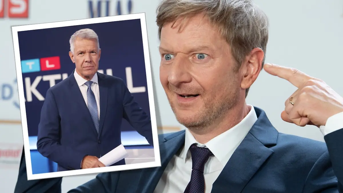 hlüpfte er aber auch in die Rollen von Peter Kloeppel