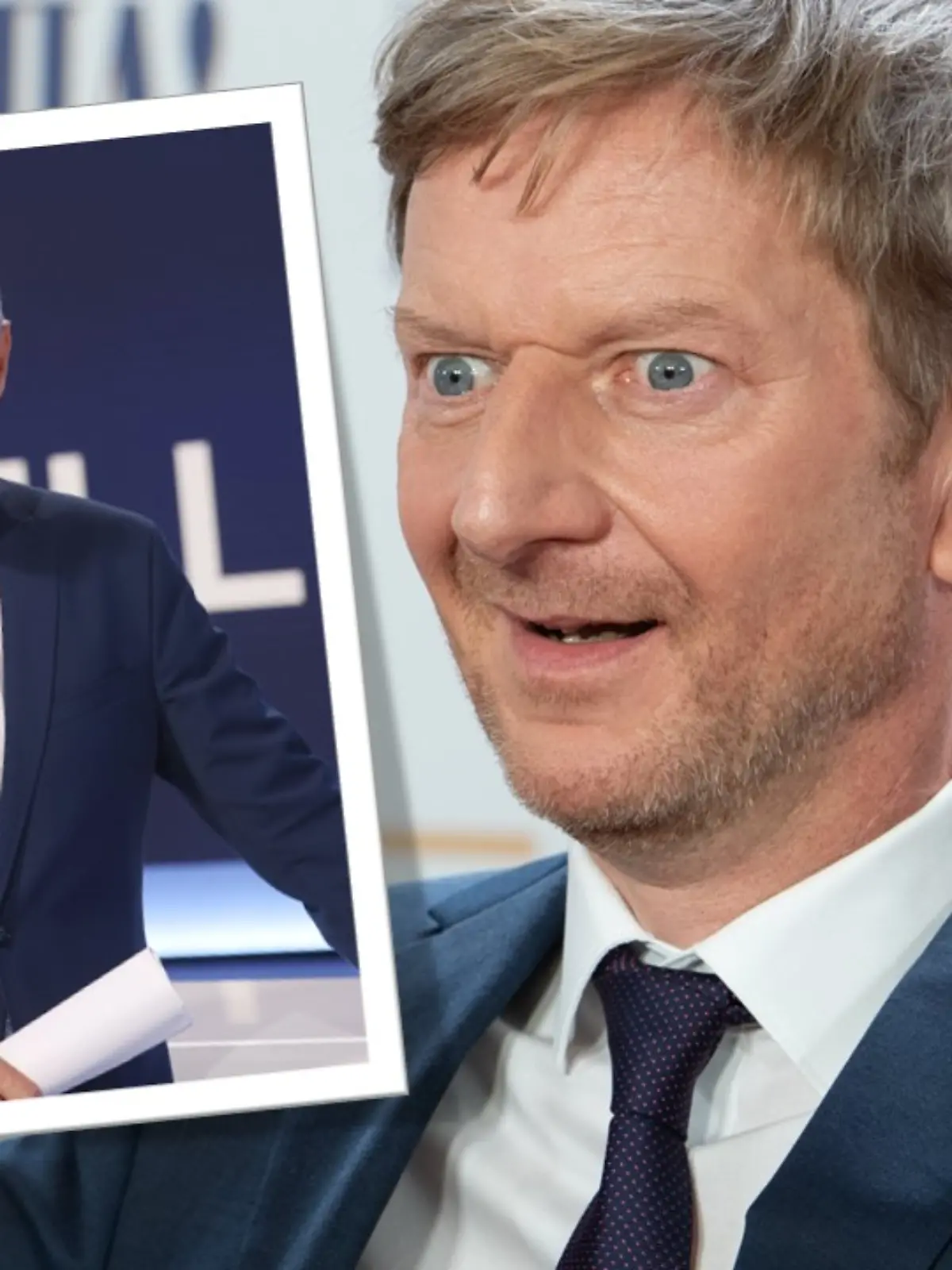 hlüpfte er aber auch in die Rollen von Peter Kloeppel