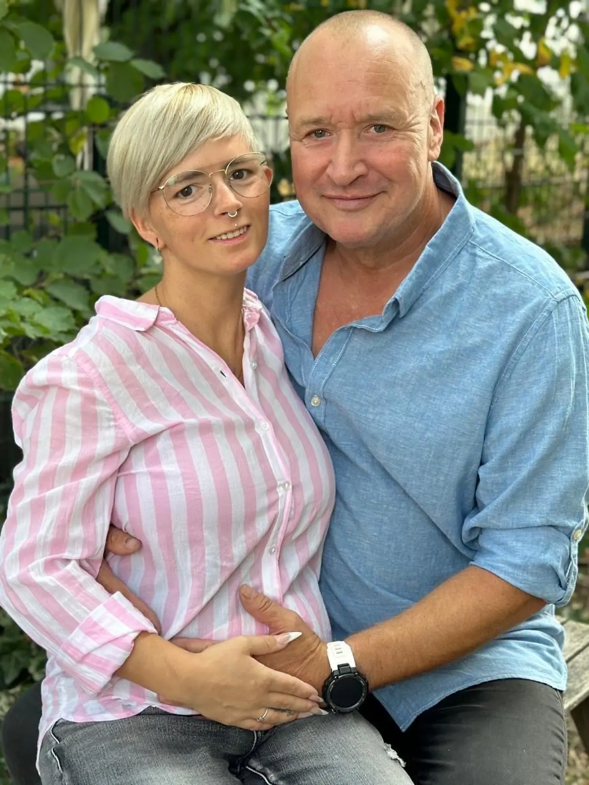 Melanie Müllers Ex-Ehemann Mike Blümer und seine Lebensgefährtin Katharina werden Eltern