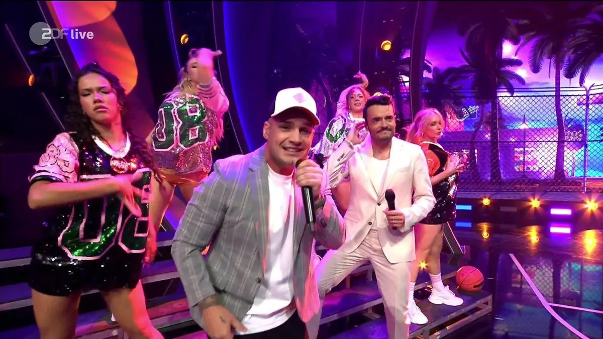 Beim Sommer-Medley sind Pietro und Giovanni ganz in ihrem Element.