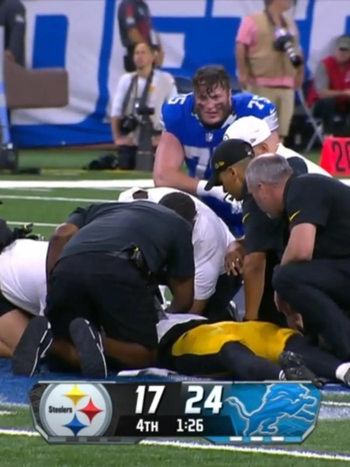 Bild zu: "Detroit Lions mit Comeback-Sieg gegen müde Steelers"