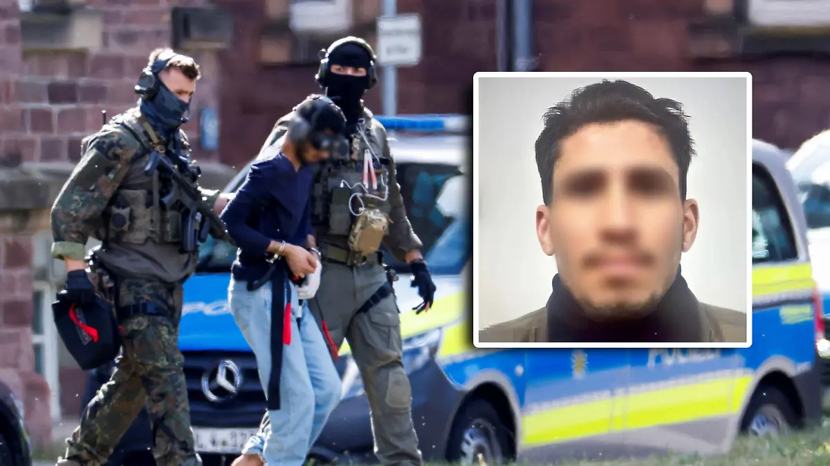 Hier wird Issa Al H. dem Haftrichter vorgeführt Attentäter von Solingen