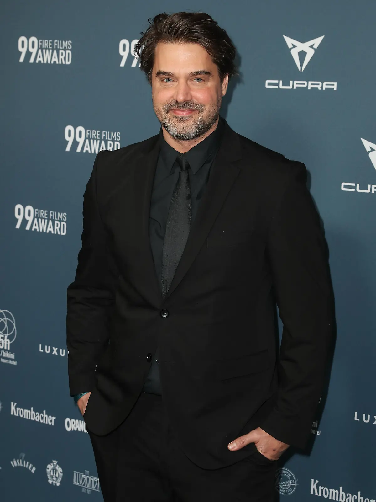 14.02.2019, Berlin: Raphael Vogt als Gast bei den "99FIRE-FILMS AWARDS" im Umspannwerk.