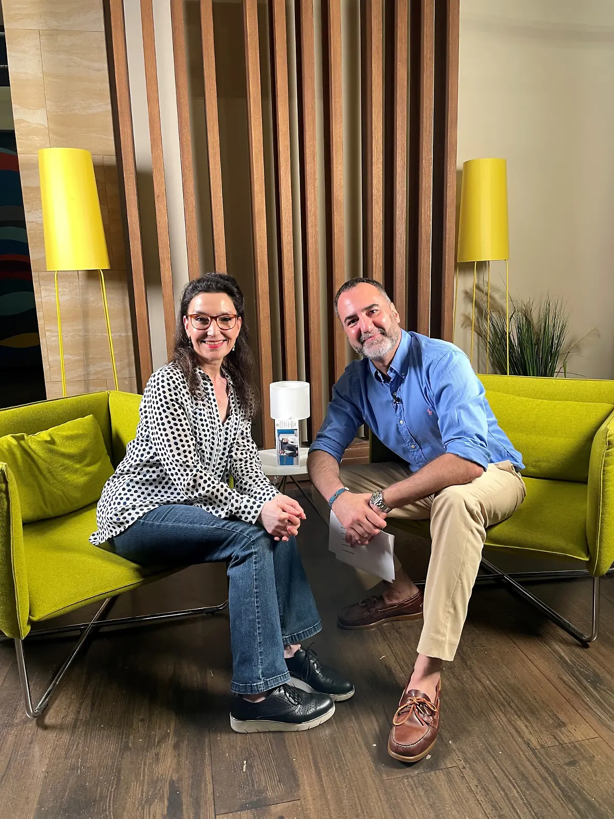Tatjana Clasing und David Modjarad